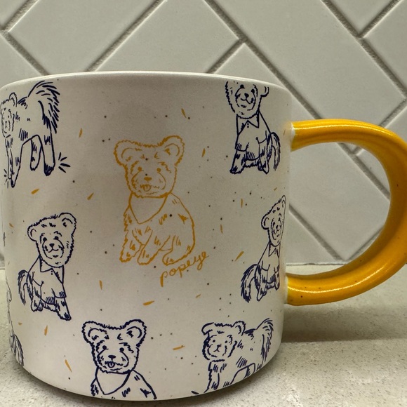 West Elm x ASPCA Popeye The Foodie Dog Ceramic Mug - Picture 3 of 8